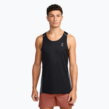 Vyriškas marškinėlis "On Running Performance Tank" black/eclipse