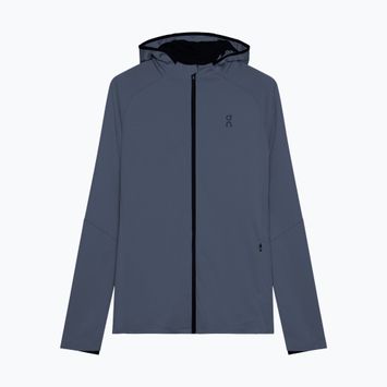 Moteriškas bėgimo džemperis On Climate Zip Hoodie navy