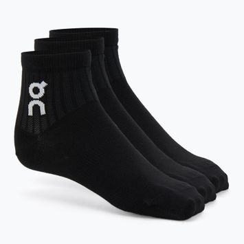 Kojinės On Logo Sock Mid 3 poros black