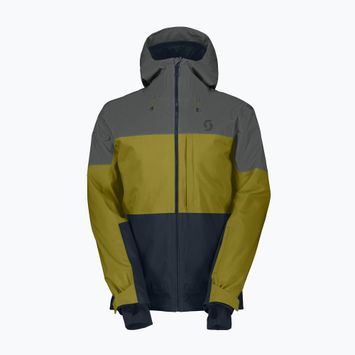 Vyriška slidinėjimo striukė SCOTT Ultimate Dryo 10 shadow grey/meadow green