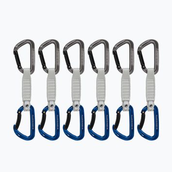 Laipiojimo atotampa Mammut Workhorse Keylock 12 cm Quickdraws 6 vnt. grey/blue