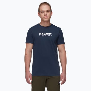 Vyriški marškinėliai Mammut Core Logo marine