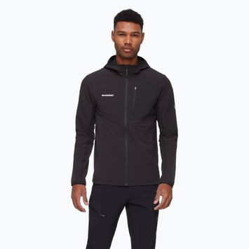 Vyriškas žygio džemperis Mammut Madris Light ML Hooded black