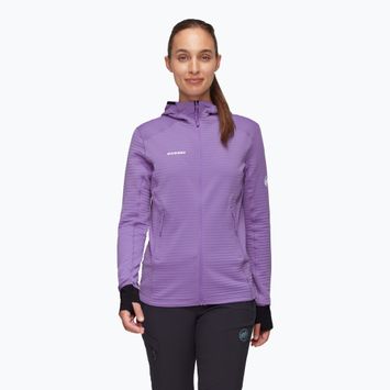 Moteriškas žygio džemperis Mammut Taiss Light ML Hooded lavandin black