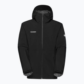 Vyriška striukė nuo lietaus Mammut Linard Light HS Hooded black