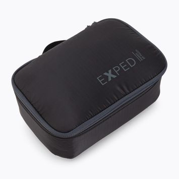 Exped paminkštintas krepšys su užtrauktuku kelionių organizatoriui juodas EXP-POUCH