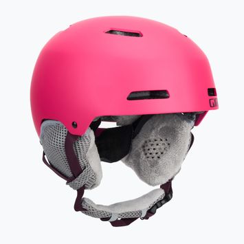Vaikiškas slidinėjimo šalmas Giro Crue matte bright pink