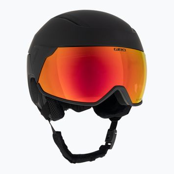 Slidinėjimo šalmas Giro Orbit Spherical matte black/vivid ember