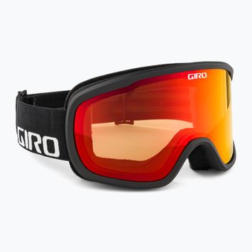 Slidinėjimo akiniai Giro Cruz black wordmark/amber scarlet