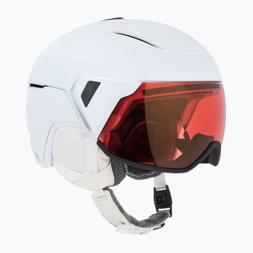 Slidinėjimo šalmas Giro Aria Spherical S2 matt white/vivid cooper