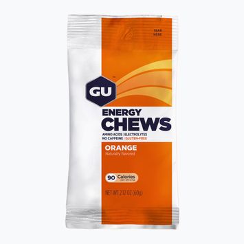 Energetiniai drebučiai GU Energy Chews orange