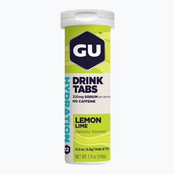 Hidratacijos tabletės GU Hydration Drink Tabs lemon/lime 12 tablečių