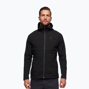 Vyriška softshell striukė Black Diamond Element Hoody juoda