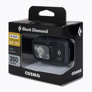 Black Diamond Cosmo 350 grafitinis galvos žibintuvėlis