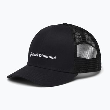 Kepuraitė su snapeliu Black Diamond Bd Trucker black/black/bd wordmark