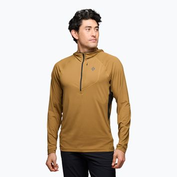 Vyriškas žygio džemperis Black Diamond Alpenglow Pro Hoody flax