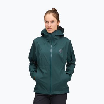 Vyriška striukė nuo lietaus Black Diamond Fineline Stretch deep woods
