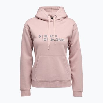 Moteriškas džemperis Black Diamond Mini Stacked Po Hoody pale mauve