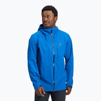 Vyriška striukė nuo lietaus Black Diamond Highline Stretch Shell drifter blue