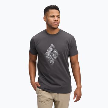 Vyriški marškinėliai Black Diamond Engineered Diamond SS Tee anthracite