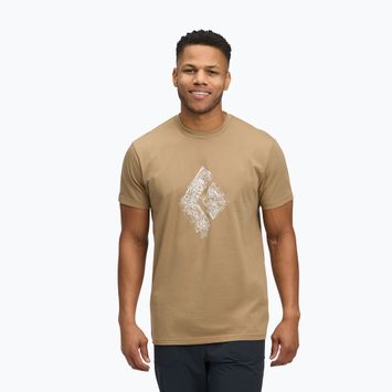 Vyriški marškinėliai Black Diamond Equipmnt For Alpinist SS Tee mushroom