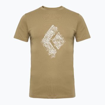 Vyriški marškinėliai Black Diamond Equipmnt For Alpinist SS Tee mushroom