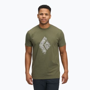 Vyriški marškinėliai Black Diamond Engineered Diamond SS Tee tundra