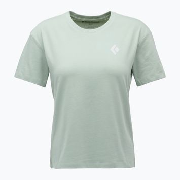 Moteriški marškinėliai Black Diamond Heritage Badge SS Tee agave