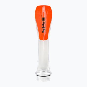 Snorkelis viso veido kaukei SEAC Unica transparent/orange