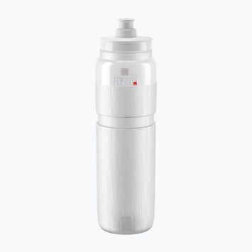 Dviračio vandens butelis Elite FLY Tex 950 ml clear/grey logo