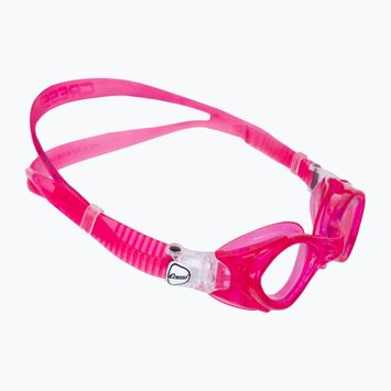 Cressi King Crab rožiniai vaikiški plaukimo akiniai DE202240