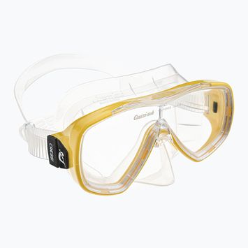Nardymo kaukė Cressi Onda clear/yellow