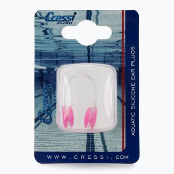 Cressi ausų kištukai rožinės spalvos DF200174