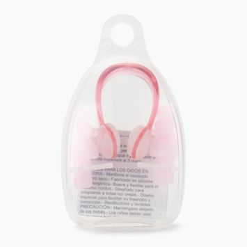 Cressi nosies spaustukų ir ausų kištukų rinkinys rožinės spalvos DF200176