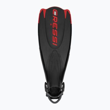 Paviršinio nardymo pelekai Cressi Maui Fins black/red