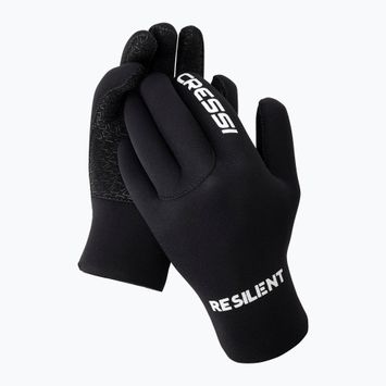 "Cressi Resilient" 2 mm neopreno pirštinės juodos spalvos