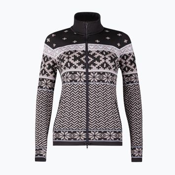 Moteriškas termoaktyvus džemperis Newland Kylie Full Zip black/stone