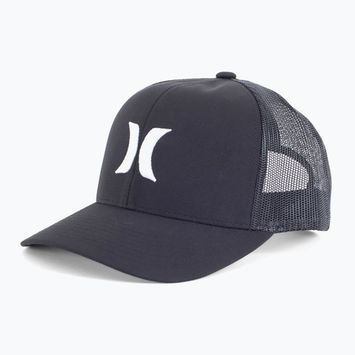 Vyriška kepuraitė su snapeliu Hurley Del Mar Trucker pure platinium/black