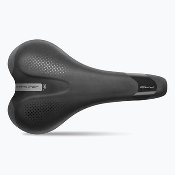 Vyriškas dviračio balnelis Sportourer FLX Man Gel black