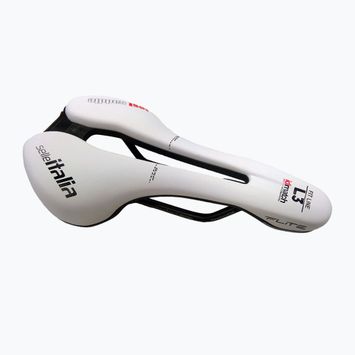 Dviračio balnelis Selle Italia Flite Boost Superflow Tm Maganese Rail, Soft-Trek white