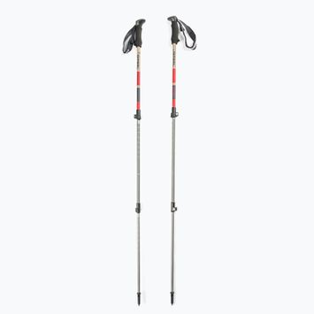 GABEL Mont Blanc F.L. 4.0 trekingo lazdos raudonos spalvos 7008432400000