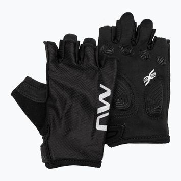 Moteriškos dviratininko pirštinės Northwave Active Short Finger black