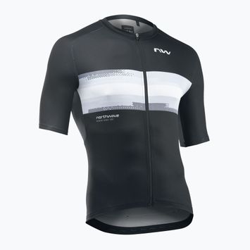 Vyriški dviračių marškinėliai Northwave Force Evo black/white