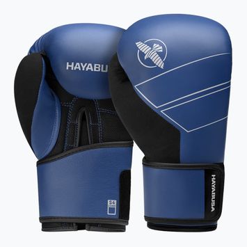 Bokso pirštinės Hayabusa S4 Leather blue