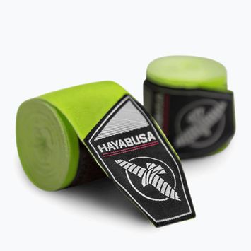Bokso raiščiai Hayabusa Perfect Stretch Handwraps 450 cm green