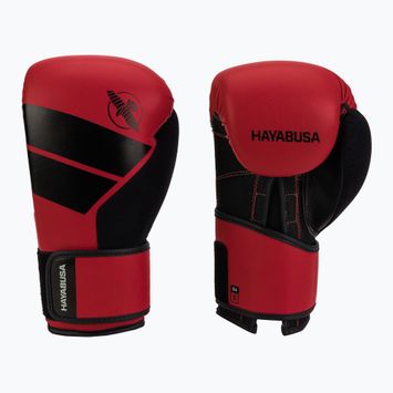 Hayabusa S4 raudonos S4BG bokso pirštinės