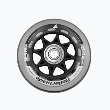 Rollerblade ratai XT 84MM + SG7 riedučių ratai 8 vnt., pilki 06953400080