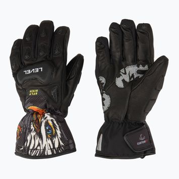 Vaikiškos slidinėjimo pirštinės Level Sq JR CF pk black