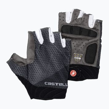 Moteriškos dviratininkų pirštinės Castelli Roubaix Gel 2 light black