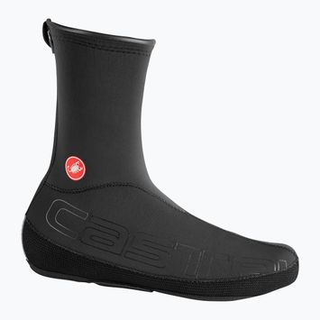 Castelli Diluvio UL dviratininkų batų apsaugos juodos spalvos